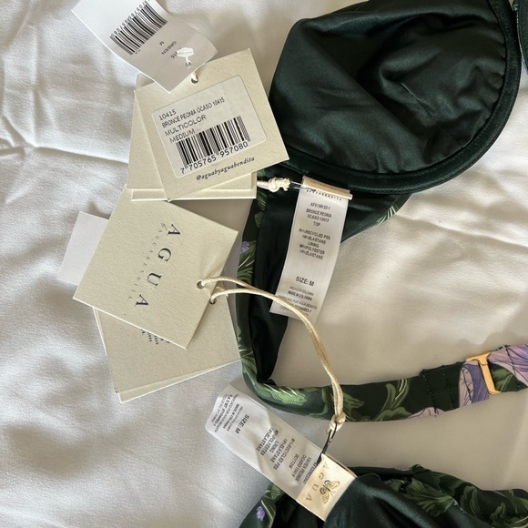 Agua by Agua Bendita Bronce Halterneck Bikini Top & Bottom Set - Picture 8 of 10